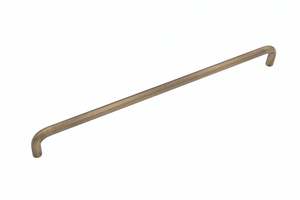Milan 320mm Aged Solid Brass D Handle