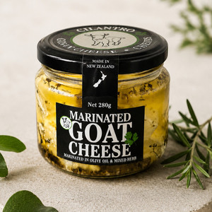 Products: Marinated Goat Cheese - Mixed Herb Cilantra