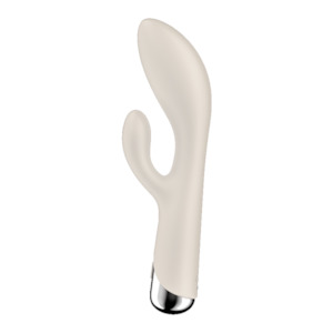 Satisfyer: Satisfyer Spinning Rabbit 1 Rechargeable Rotating Rabbit Vibrator - Beige