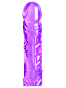 Doc Johnson: Crystal Jellies 8inch Classic Dong Purple
