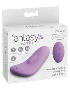 Female Sex Toys: Fantasy For Her Remote Silicone Please-Her