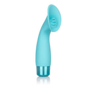 CalExotics: Eden Climaxer Silicone Clit Vibrator - Teal