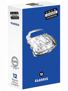 Four Seasons: Four Seasons Classic Regular Fitting Condoms - 12pk