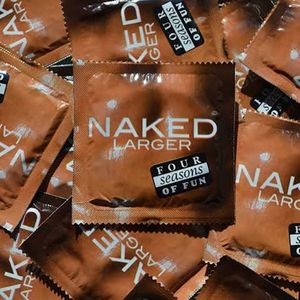Four Seasons: Four Seasons Naked Larger Condoms - Bulk Box 144