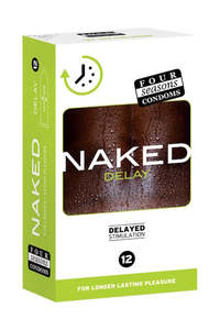 Four Seasons: Four Seasons Naked Condoms Delay 12pk