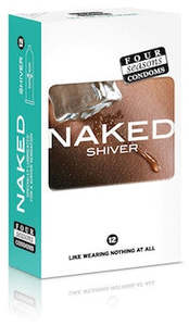 Four Seasons: Four Seasons Naked Condoms Shiver - 12pack