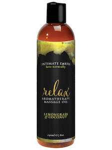 Intimate Earth Relax Massage Oil 240ml