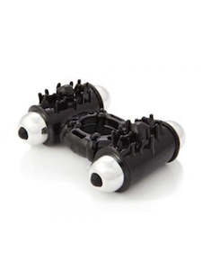 NU Sensuelle S-Wet Double Action Bullet Ring Black