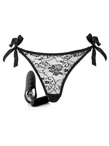 Nu Sensuelle: NU Sensuelle Pleasure Panty Black