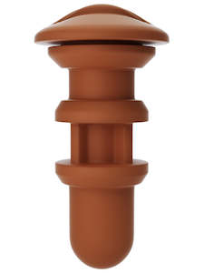 Autoblow: Autoblow A.I. Silicone Mouth Sleeve - Brown