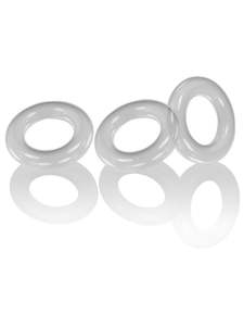 Oxballs WILLY RINGS 3-pack cockrings clear