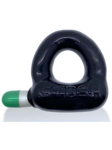 Oxballs: Oxballs Stash Cockring with Capsule Insert Black