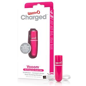 Screaming O: Screaming O Charged Vooom RC Remote Control Bullet - Pink