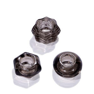 Sale: Everyday Sexy 3 Piece Crystal Cock Ring Set - Black