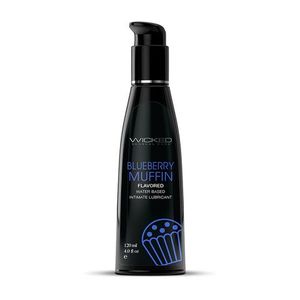 Wicked: Wicked AQUA BLUEBERRY MUFFIN Flavoured Lube 120ml