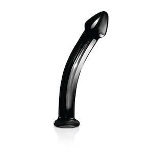 Dildos Strap Ons: Everyday Sexy Glass Dildo - Black