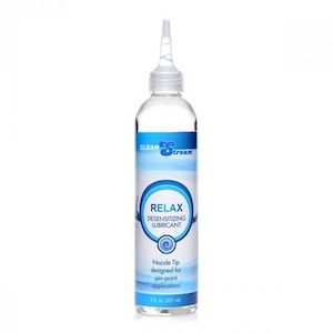CleanStream Relax Numbing Lube + Nozzle - 237ml