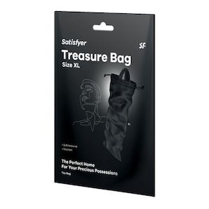 Top Lingerie: Satisfyer Treasure Bag XL - Black