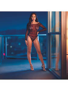 Bodystockings: Scandal Off the Shoulder Body Suit