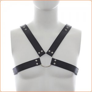 Bondage Fetish: Everyday Sexy Deluxe Leather Chest Harness