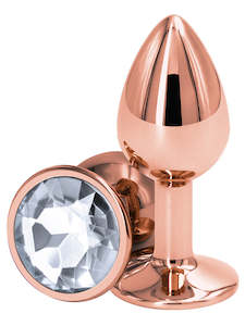 Rear Assets: Rear Assets Rose Gold Small Clear