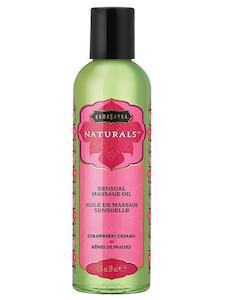 Dry July No Thanks: Kama Sutra Naturals Massage Oil Strawberry Dreams 59ml