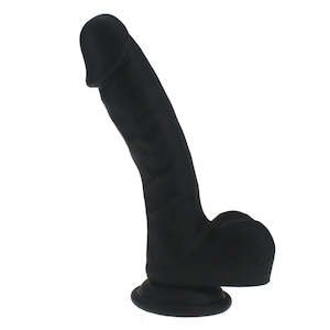 Everyday Sexy Silicone 7.5 Inch Dildo - Black