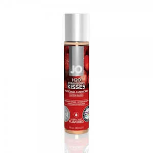 JO H2O Flavoured Lubricant 30ml - Strawberry Kiss