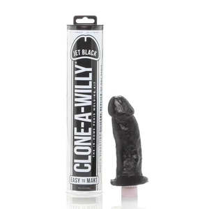 Clone A Willy Vibrating Kit - Jet Black