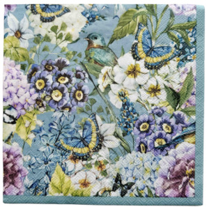 Kitchen Tableware: Heidi Flower Napkins