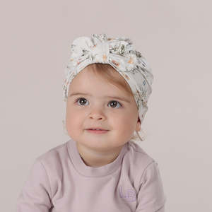 Cotton Bow Beanie