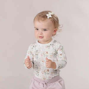 Cotton Bodysuit - Floral