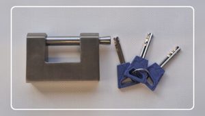 CONTAINER PADLOCK – Stainless Steel