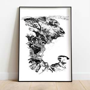 AKAROA ART PRINT
