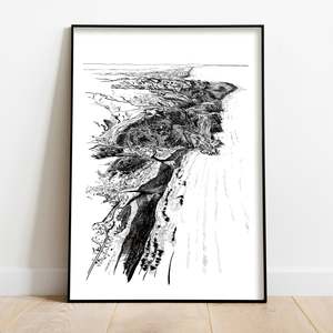 PIHA, AUCKLAND ART PRINT