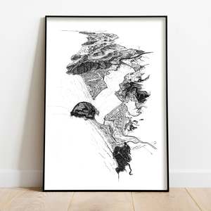 Local Prints By Leighton Corbett Art: PAUANUI ART PRINT
