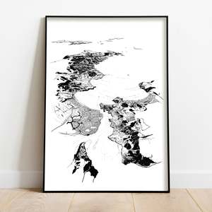 Local Prints By Leighton Corbett Art: WHITIANGA ART PRINT