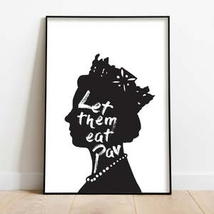 Citizen Art Studio: LET THEM EAT PAV ART PRINT