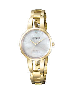 Womens Gold Watches: EM0432-80Y