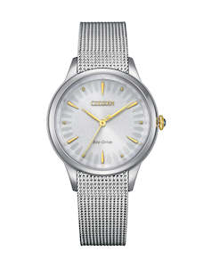 Womens Silver Watch: EM0814-83A