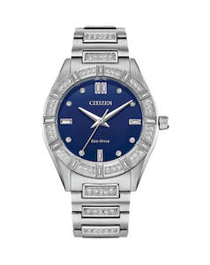 Womens Silver Watch: EM1020-57L