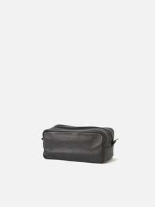 Bathroom: Marlo Leather Wash Bag