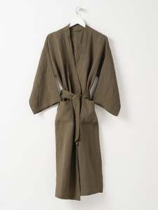 Bathroom: Ivy Womens Linen Robe