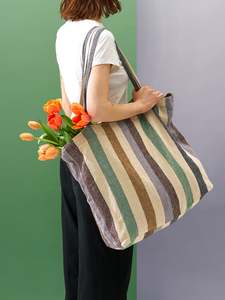 Marra Striped Market Bag
