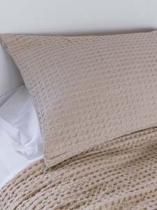 Textured Waffle Lodge Pillowcase Pair
