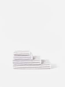 Citta Essentials Bathroom: Wide Strip Cotton Bath Towel Range