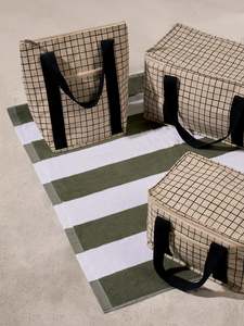 Citta Essentials Beach Outdoors: Grid Cooler Bag