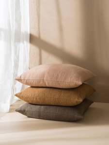 Heavy Linen Jute Cushion Cover