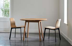 Radial Round Dining Table