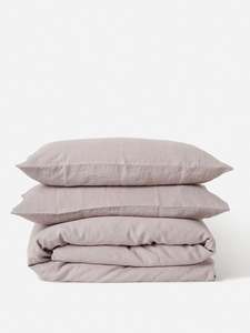 Pansy Linen Duvet Cover